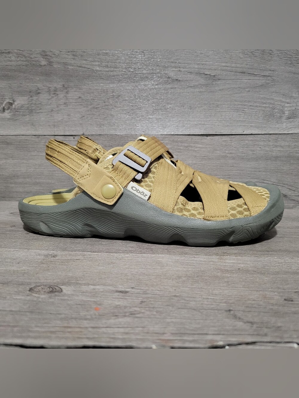 Oboz Men's Whakatā Trail Sandal Size 13 Brown
